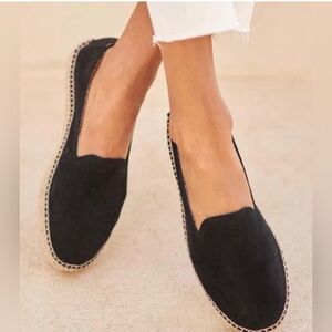 MANEBI DAKOTA PONY-STYLE CALFSKIN ESPADRILLES, SIZE 40 (US 9.5).